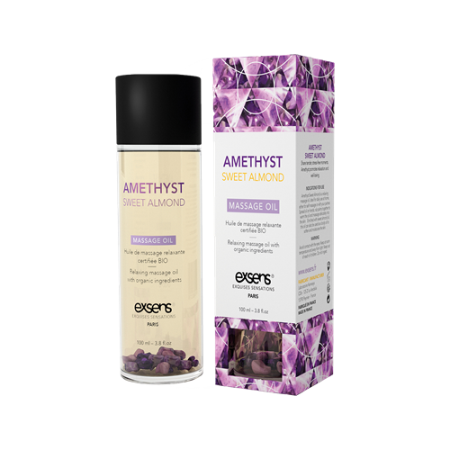 Exsens - Amethyst Sweet Almond - Massage olie