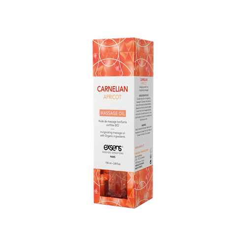 Exsens - Carnelian Apricot - Organische massageolie - 100 ml