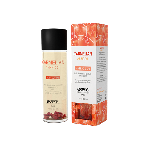 Exsens - Carnelian Apricot - Organische massageolie - 100 ml