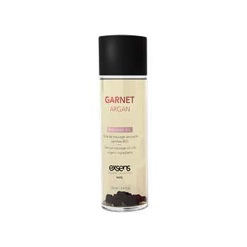 Garnet Argan - Massageolie met steentjes