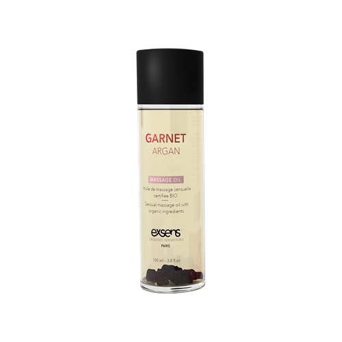 Exsens - Garnet Argan - Massageolie met steentjes