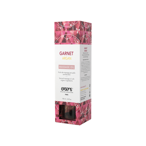 Exsens - Garnet Argan - Massageolie met steentjes