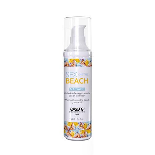 Exsens - Sex On The Beach - Verwarmende massageolie met smaak - 50 ml