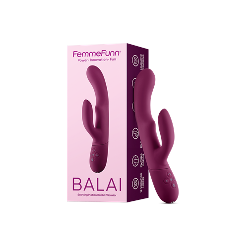 FemmeFunn - Balai - Duo vibrator met golvende beweging