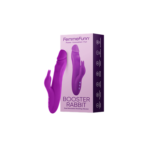 FemmeFunn - Booster Rabbit - Roterende rabbit vibrator