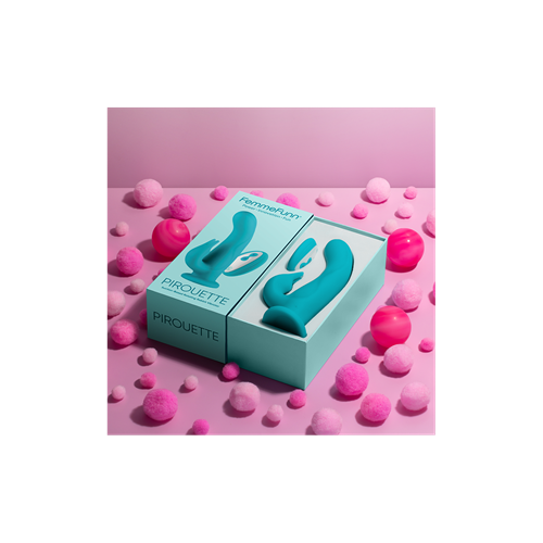 FemmeFunn - Pirouette - Roterende rabbit vibrator met zuignap