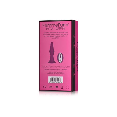 FemmeFunn - Pyra Small - Vibrerende buttplug met afstandsbediening