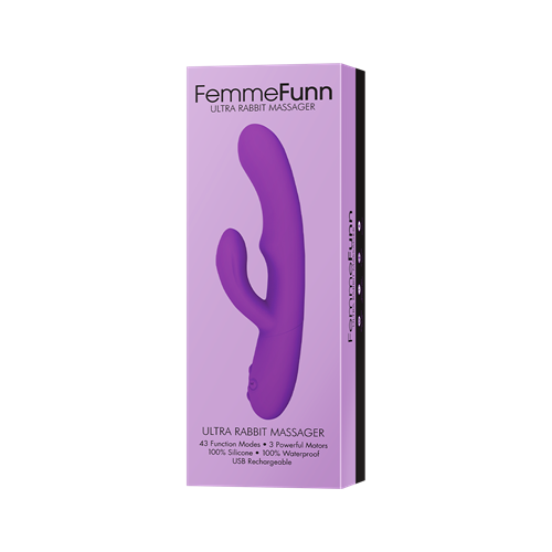 FemmeFunn - Ultra Rabbit Massager - Duo vibrator