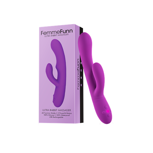 FemmeFunn - Ultra Rabbit Massager - Duo vibrator