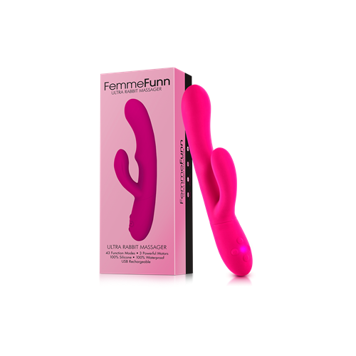 FemmeFunn - Ultra Rabbit Massager - Duo vibrator