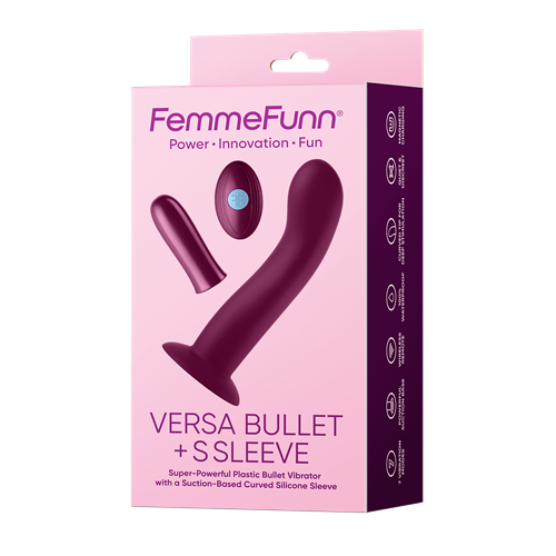 FemmeFunn - Versa Bullet - Bullet vibrator met sleeve & afstandsbediening