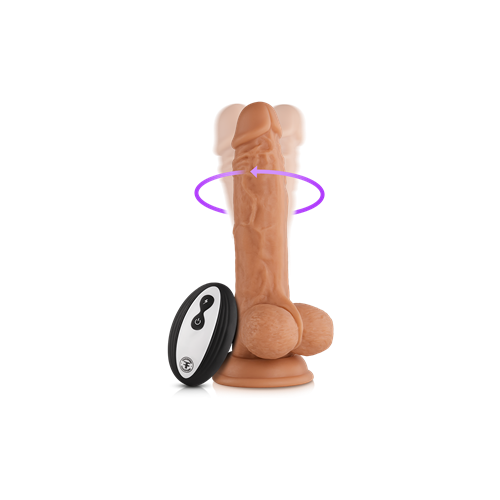 FemmeFunn - Vortex - Turbo Baller - Realistische roterende vibrator met balzak