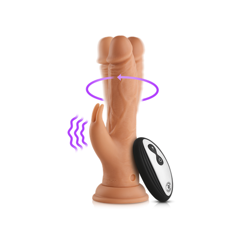 FemmeFunn - Vortex - Turbo Rabbit - Roterende realistische rabbit vibrator