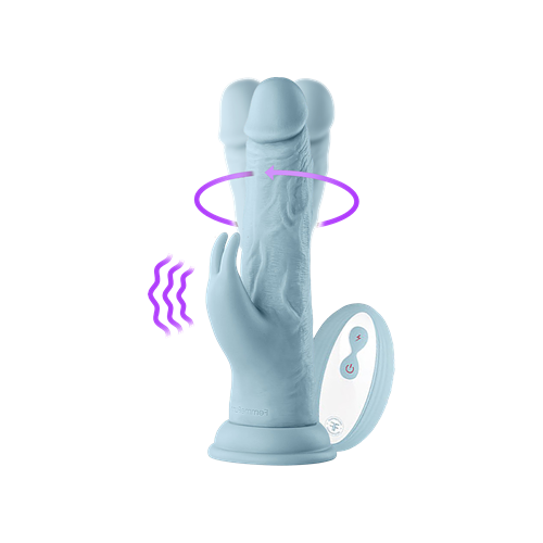 FemmeFunn - Vortex - Turbo Rabbit - Roterende realistische rabbit vibrator