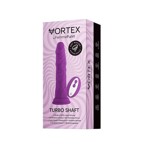 FemmeFunn - Vortex - Turbo Shaft - Roterende realistische vibrator