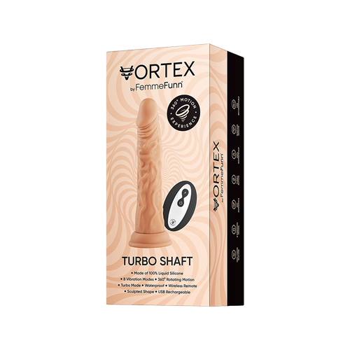 FemmeFunn - Vortex - Turbo Shaft - Roterende realistische vibrator