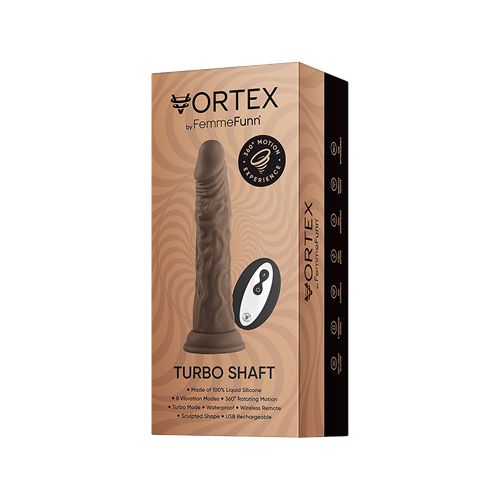 FemmeFunn - Vortex - Turbo Shaft - Roterende realistische vibrator