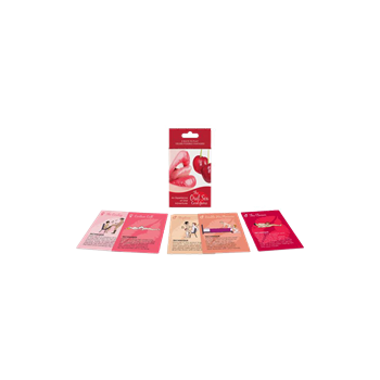 The Oral Sex Cardgame - Erotisch kaartspel voor orale sex (Rood)