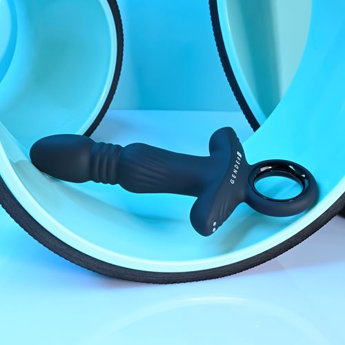 gender-x---slayer---stotende-vibrator-met-ringvormige-greep