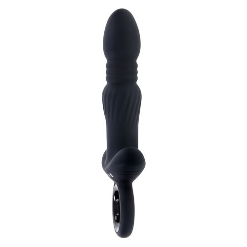 gender-x---slayer---stotende-vibrator-met-ringvormige-greep