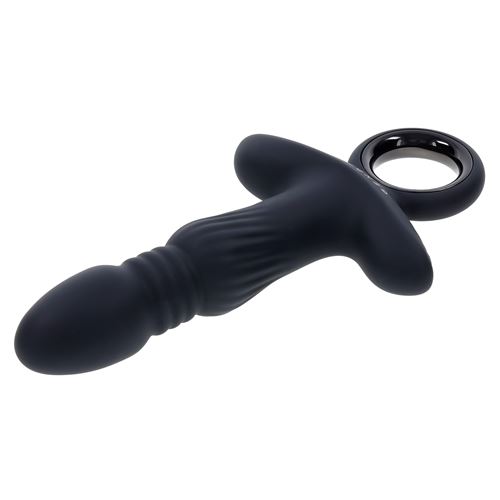 gender-x---slayer---stotende-vibrator-met-ringvormige-greep