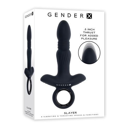 gender-x---slayer---stotende-vibrator-met-ringvormige-greep