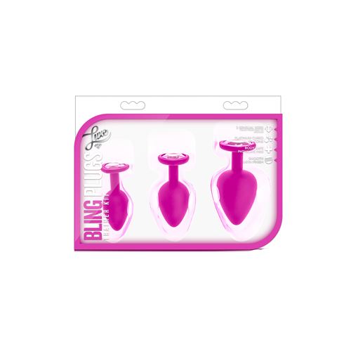 luxe-by-blush---bling-plugs---3-delige-buttplugset-met-siersteen