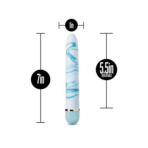 the-collection---blueberry-haze---klassieke-vibrator-met-marmer-look