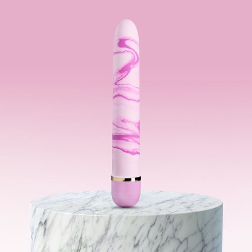 the-collection---blueberry-haze---klassieke-vibrator-met-marmer-look