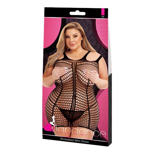 lapdance---minijurk-met-dubbele-schouderbandjes---plus-size