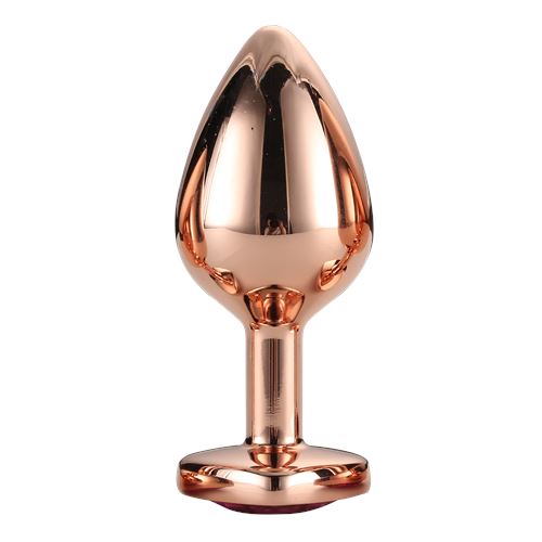 gleaming-love-rose-gold-plug-medium