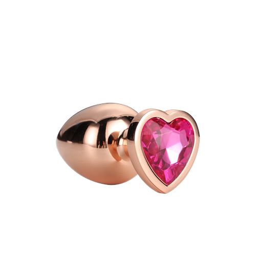 gleaming-love-rose-gold-plug-medium