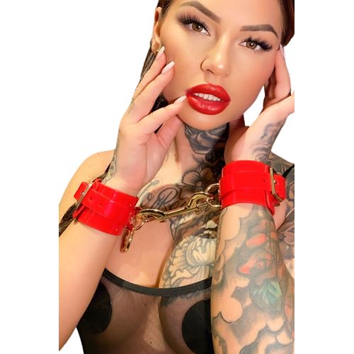 kinky-diva-wrist-cuffs-red