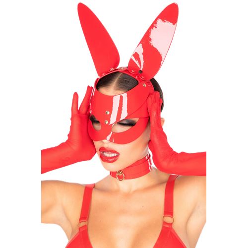 kinky-diva-bunny-mask-red