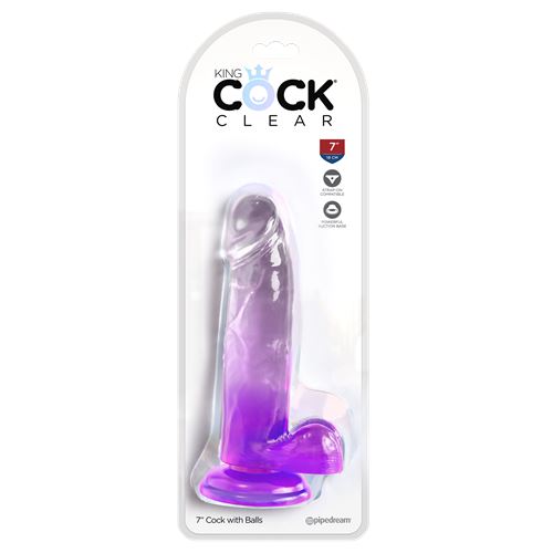 king-cock-clear-7-inch-cock-with-balls-purple