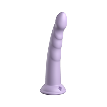 Slim Seven - Platinum silicone dildo - 19,7 cm