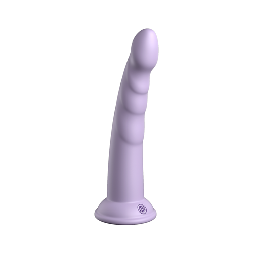 Dillio - Slim Seven - Platinum silicone dildo - 19,7 cm