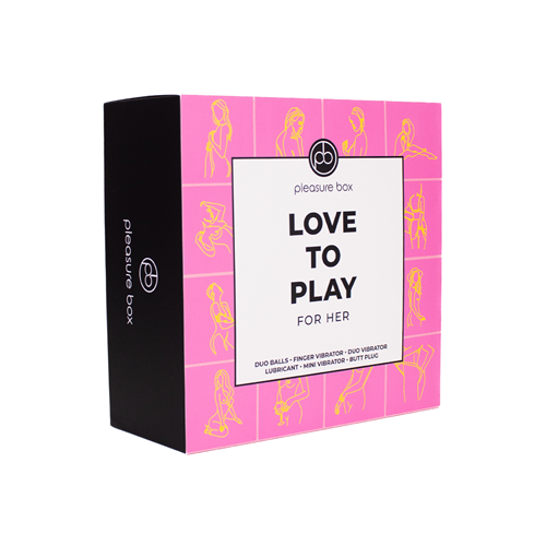 Pleasure Box - Love To Play - Cadeaubox voor haar