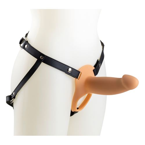 virgite-h3-vibrating-hollow-strap-h3-size-s-flesh