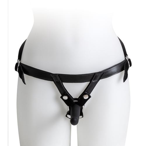 virgite-universal-harness-with-black-dildo-size-s-black