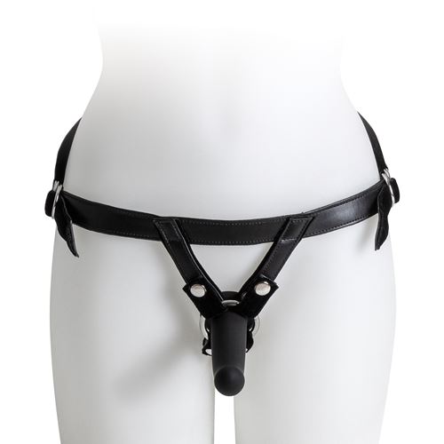 virgite-universal-harness-with-black-dildo-size-m-black