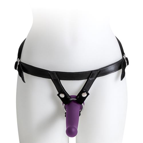 virgite-universal-harness-with-purple-dildo-size-m-purple