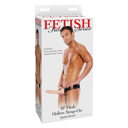 Fetish Fantasy Series - Realistische holle voorbinddildo - 25 cm